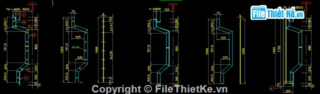 Bản vẽ chi tiết,ban ve van khuon I33,ban ve van khuon dam,van khuon dam i 33m